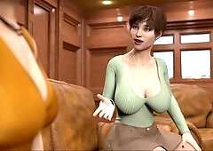 College girl gets tied up in this visual novel adventure