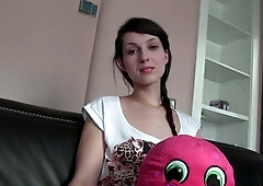 Slutty Penelope Crunch Milks Every Last Drop Onto Her