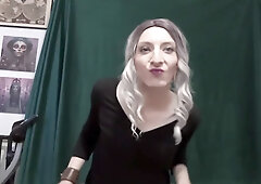 Obedient Sissy Dances And Strips Naked For You