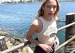 Sexy blond enjoys rough porn - Khloe Kapri