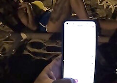 Sexo en la playa pública