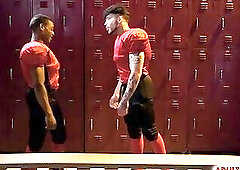Adrian Anal Fucks Joseph in the Locker Room
