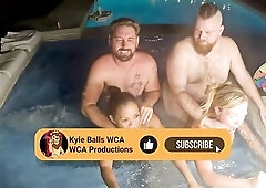 Hawt Tub Foursome Deliah Grace Jazmine Cruz
