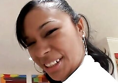 Flawless ebony screwing day...