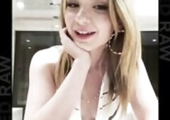 BLACKEDRAW Nice-looking Little Baddie Demi Hawks Can Barely Fit Hollywood's Monster BBC