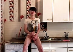 Here cute Stepson Touches