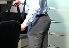 TheGayOffice: Muscled Liam Magnuson & Rocco Reed