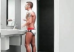 Attractive gay studs Andy Taylor and Shane Frost