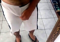 Average-dicked male stripper - the hot Latino guy next door