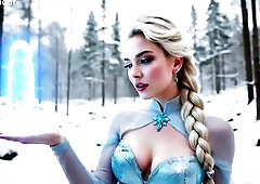 Ice Queen Elsa - Cold Girl, Sexy Craving (AI Generated)