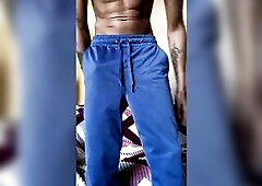 A dude talking messy, stroking, and wanting to cum in your booty.