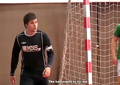 Fuck girlfriend at a football match