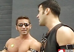 hard-core fisting and smooching with gorgeous homosexual