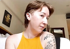 Jerk Off to Step-Mama's Itchy Nose