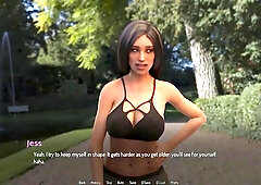 College Bound Sexy Milf In Yoga Pants In The Park Ep22