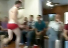 Regular dudes have amateur bj party