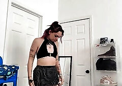 in nature's garb cuties try on juicy vagina looks now