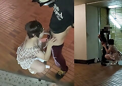 Chinese Crossdresser Ayumi Sucky-Sucky Analsex Cum Shot Public Outside 026