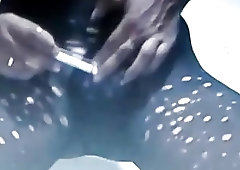 Slut tortures her cunt with candle wax BDSM fetish porn