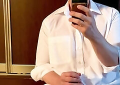 Watching me masturbate