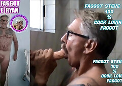 UNCOVER FAGGOT STEVE RYAN ALL OVER THE INTERNET