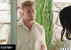 VIXEN Hot Temptress Milena Ray Has Intensive Ardent Sex With Gracious Stranger