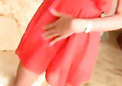 Beautiful teen ladyboy has her exotic ass creampied in POV