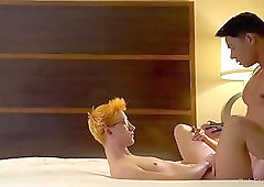 Asian Stud With Cute Smooth Femboy