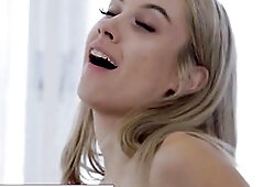 SWEETHEARTVIDEO - Wicked Slim Blond Takes A Twat Ride On The Face Of His Sexy Girlfriend