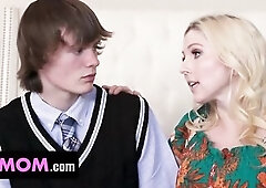 My Large Titty Step Mamma Told Anal Is Not Cheating Christie Stevens - AnalMom