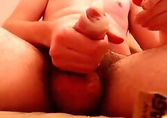 Skinny Small Cock Guy Cums Quick During Solo Play