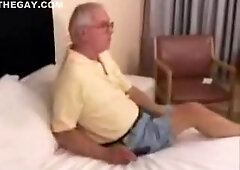 Old guys have hotel sex