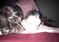 Yielding Wench Degrades Herself Like A Precious Cutie & Dad Awards Her With Creampie & Squirting