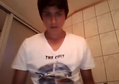 Amazing male in horny amateur, handjob gay porn movie