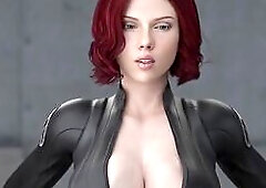 Marvel Ebony Widow animation made by RedMoa. Ebony widow learns how to interrogate somebody's rod properply. All credits go to RedMoa and Marvel 