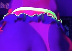 Sissy Hotwife Railing on Her Fake Penis