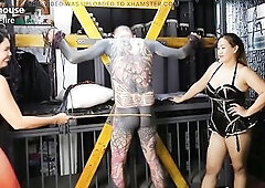 Oriental Mastix Caning fastened up thrall
