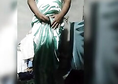 Crossdresser My free day in evening suit