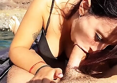 Red hairs gets horny and drain sperm from my nuts MadeInCana