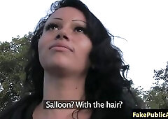 Pulled hungarian amateur banging and sucking for cash in the park