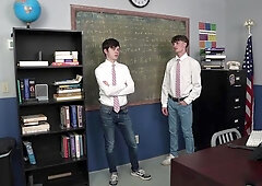 Young Studs in a Classroom