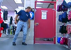 Hot Gay Anal Fuck In The Changing Room