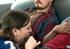 Leana Lovings taking care of her friends