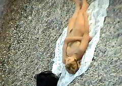 Some couples heaving good time at the nude beach