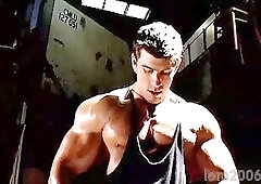 Zeb Atlas Stripping, Flexing, Posing, and Jacking Off On A Motorcycle