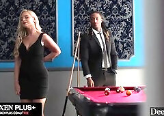 Deeper. Glamorous Curvy Golden-haired Blake Blossom Takes A Biggest BBC