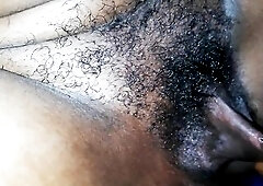 Playing with my Shaggy Vagina