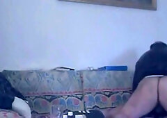 Papa Giorgio cums over for a visit and cums in my ass 5