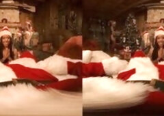 Abella Danger And Her 7 Sexy Elves Christmas Orgy VR Porn