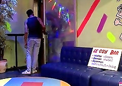 Asian threesome filled with plenty of fucking and sucking